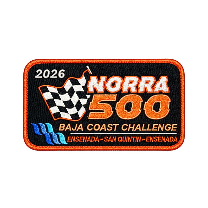 2026 NORRA 500 patch